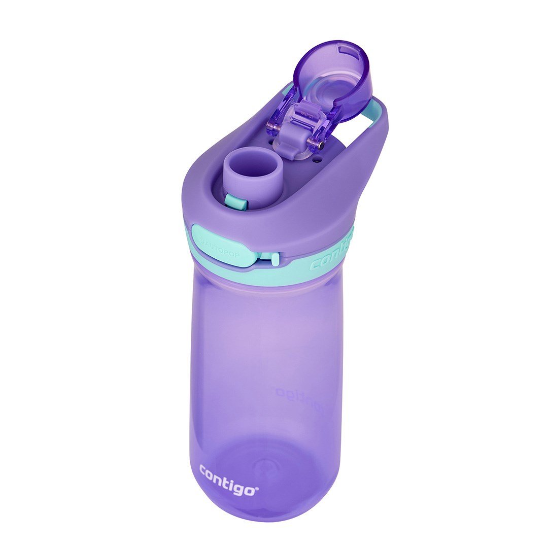 Contigo Jessie Tritan Bas İç Kapaklı Çocuk Suluğu 420ml 2225286 Lila