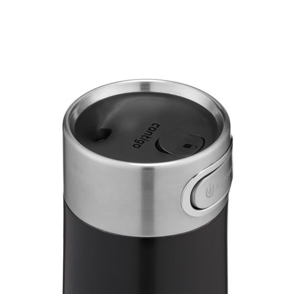 Contigo Luxe Vakumlu Termos Matara Tek El Bas İç 360ml  2104541 Siyah