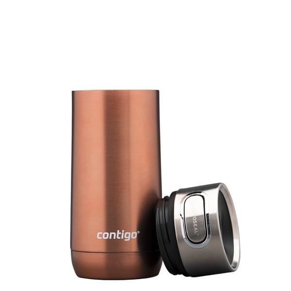 Contigo Luxe Vakumlu Termos Matara Tek El Bas İç 360ml  2104542 Kahverengi
