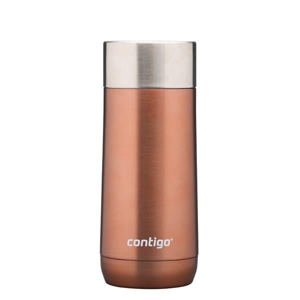 Contigo Luxe Vakumlu Termos Matara Tek El Bas İç 360ml  2104542 Kahverengi