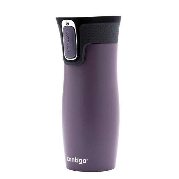 Contigo Westloop Vakumlu Termos Matara Tek El Bas İç 470ml  2104579 Mor