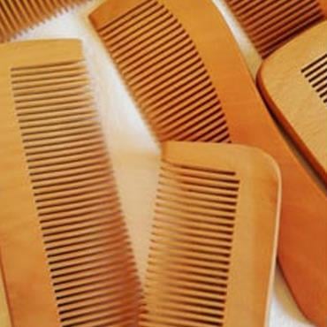 Fibi Natural Ahşap Tarak