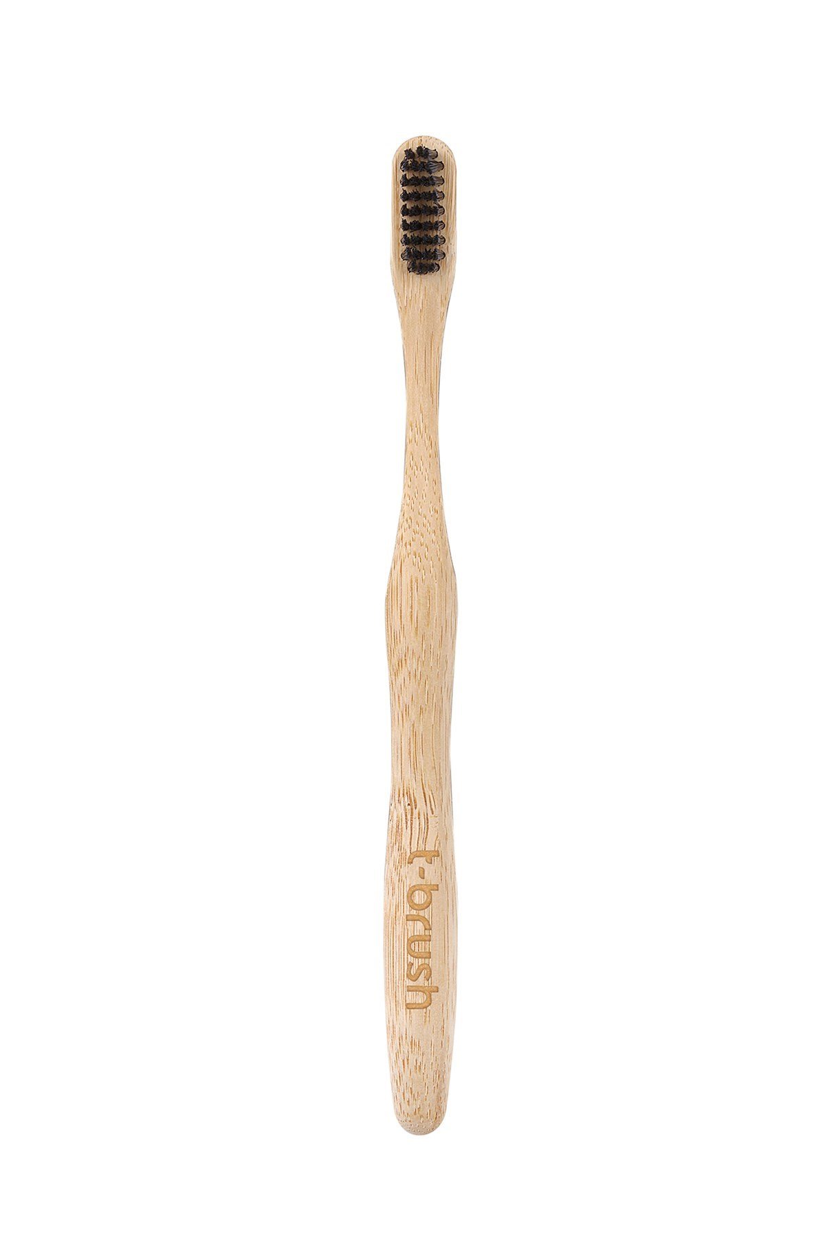 T-Brush Bambu Diş Fırçası - Koyu Gri