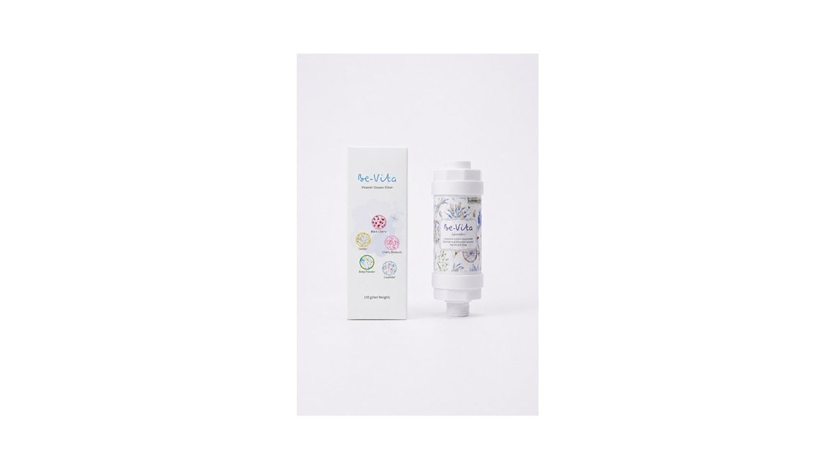 Be-Vita Lavender C Vitaminli Cilt Besleyici Klor ve Kireç Önleyici Aromatik Duş Filtresi Su Arıtıcı (150gr)
