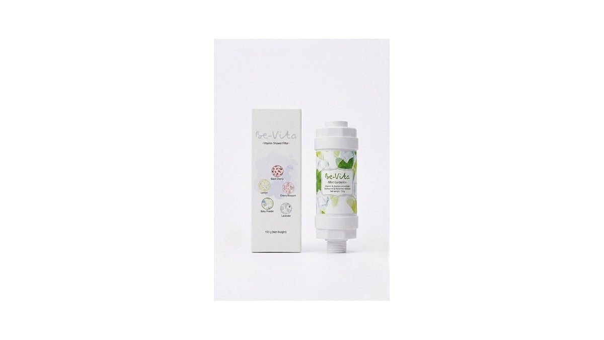 Be-Vita Mint Garden (ice) C Vitaminli Aromatik Duş Filtresi - Cilt Besleyici Klor ve Kireç Arıtıcı Duş Filtresi (150gr)