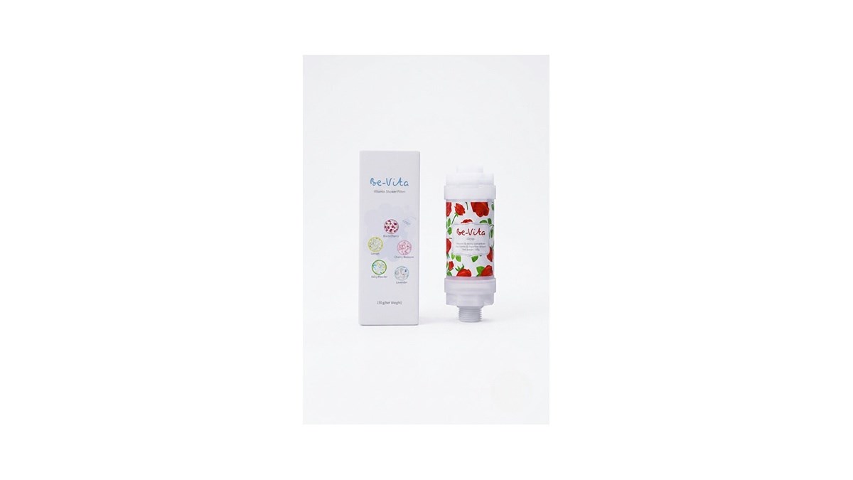 Be-Vita Rose C Vitaminli Aromatik Duş Filtresi - Cilt Besleyici Klor ve Kireç Arıtıcı Duş Filtresi (150gr)