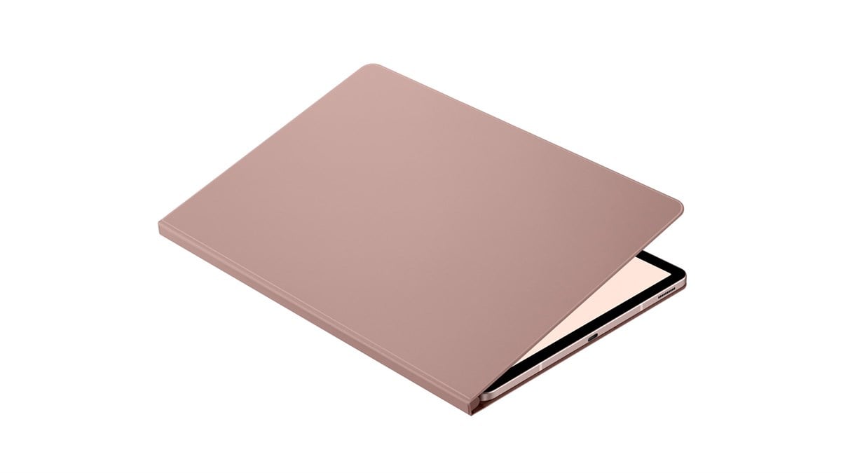Samsung Galaxy Tab S7+ | S7 Fe Kapaklı Tablet Kılıfı Pembe EF-BT730PAEGTR