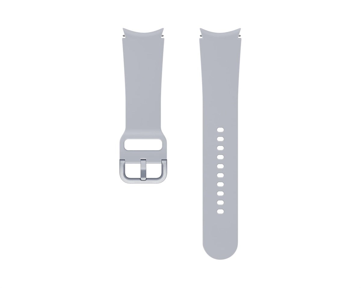 Samsung Galaxy Watch4 Fluoroelastomer Kayış Gümüş Büyük ET-SFR87LSEGWW