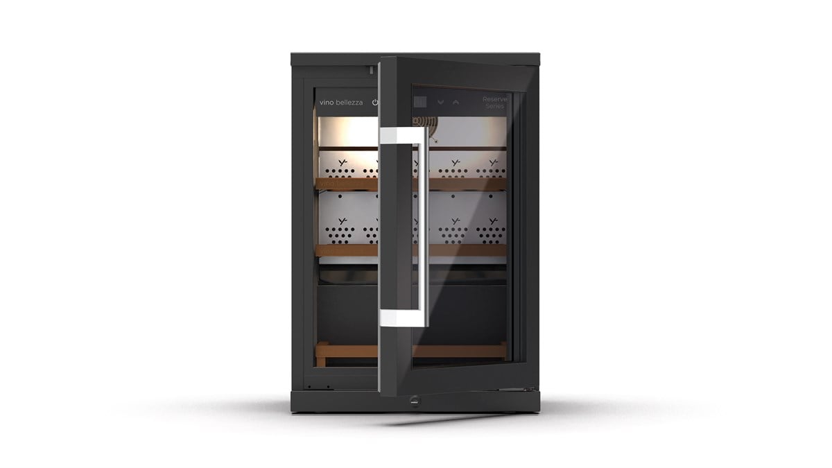 Vino Bellezza RESERVE-21 170 Şarap Soğutucu Siyah