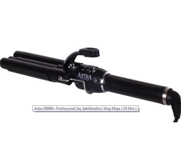Astra Wag Maşa F998B+ Plus Profesyonel 25 mm Su Dalgası