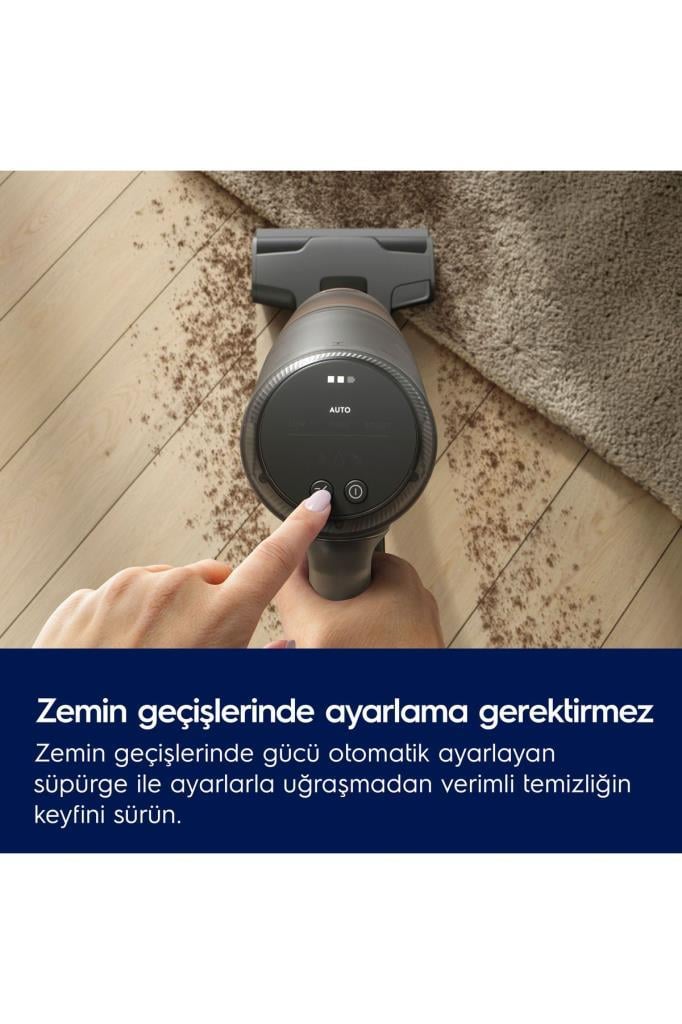 Electrolux EP82H25WET 800 Serisi Mop Başlıklı Kablosuz Islak&Kuru Süpürge