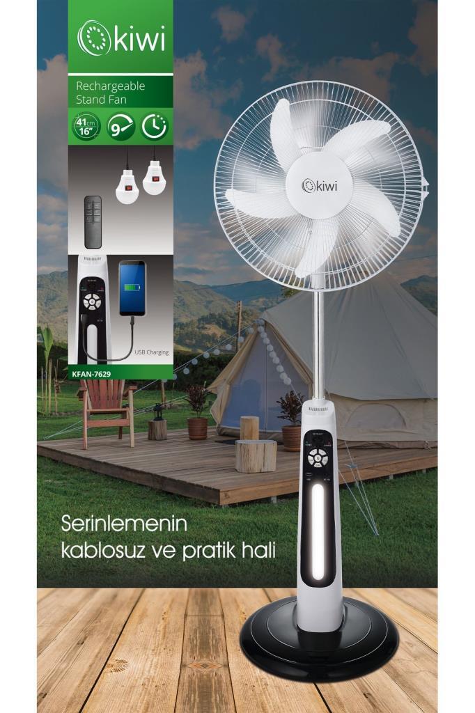 Kiwi KFAN-7629 Ayaklı Vantilatör