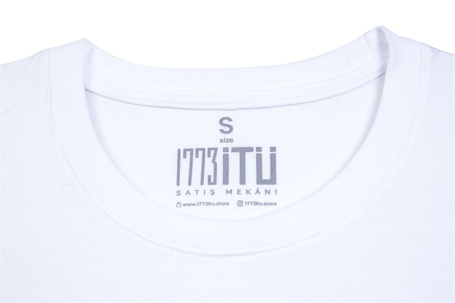 1773İtü Classic T-Shirt Beyaz