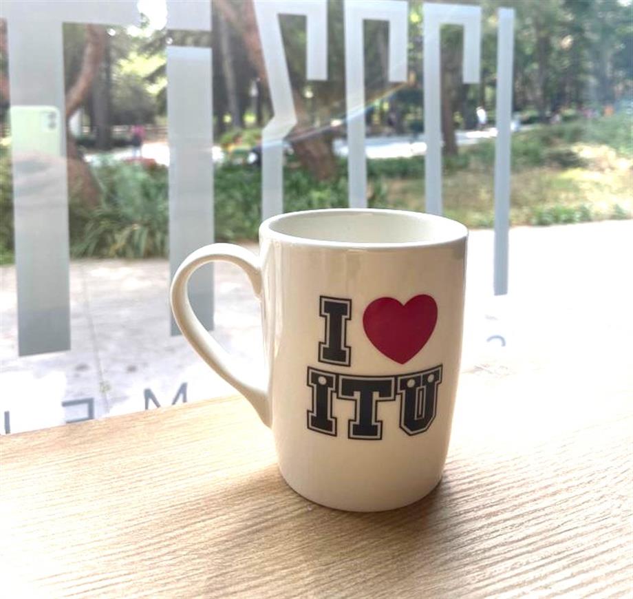 1773itu.store İTÜ Baskılı Seramik Çay Kahve Kupası