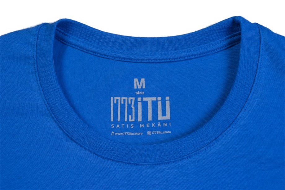 1773İtu.store Oversize T-Shirt Mavi