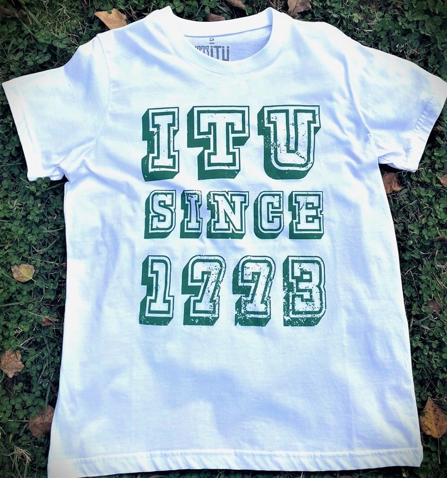 1773İtu.store SİNCE 1773 T-Shirt Beyaz