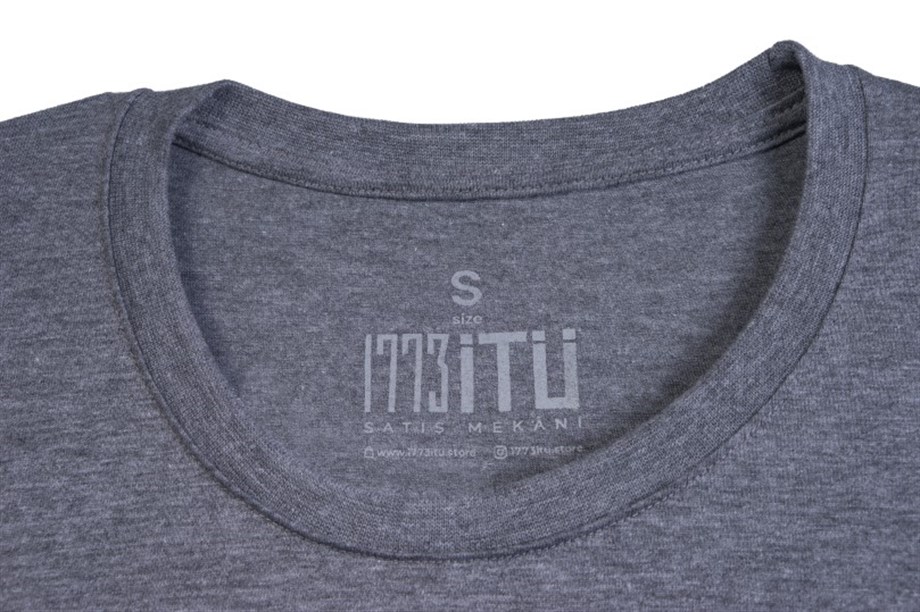 1773İtu.store SİNCE 1773 T-Shirt Gri