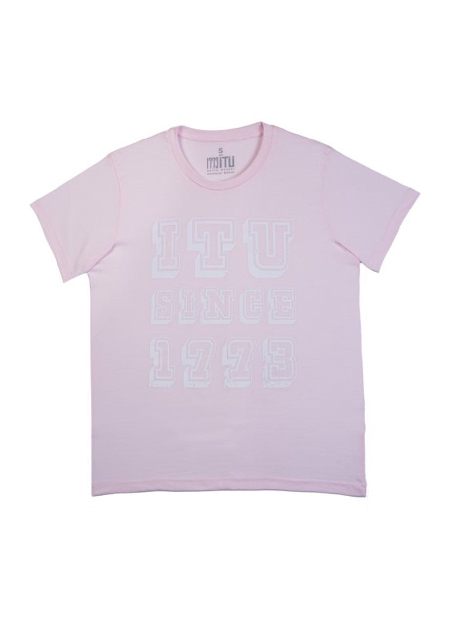 1773İtu.store SİNCE 1773 T-Shirt Pembe