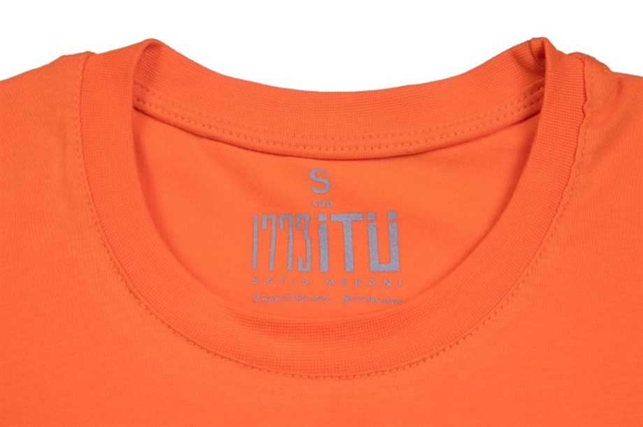 1773İtu.store TECHNİCAL T-Shirt Turuncu