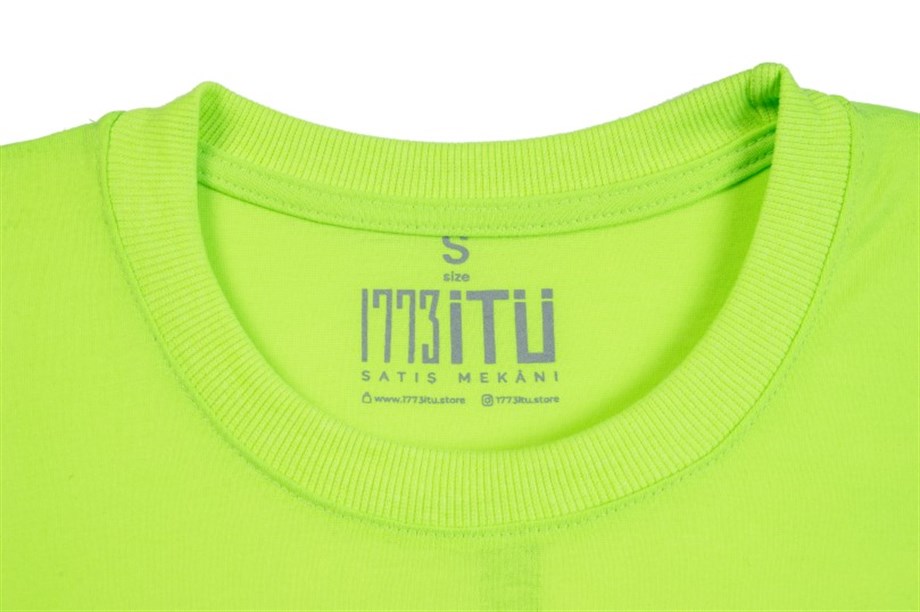 1773İtu.store TECHNİCAL T-Shirt Yeşil