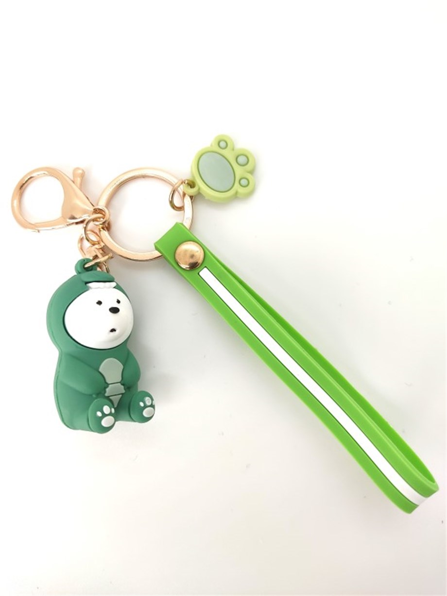 Anahtarlık Silikon Sevimli Aksesuar Serisi