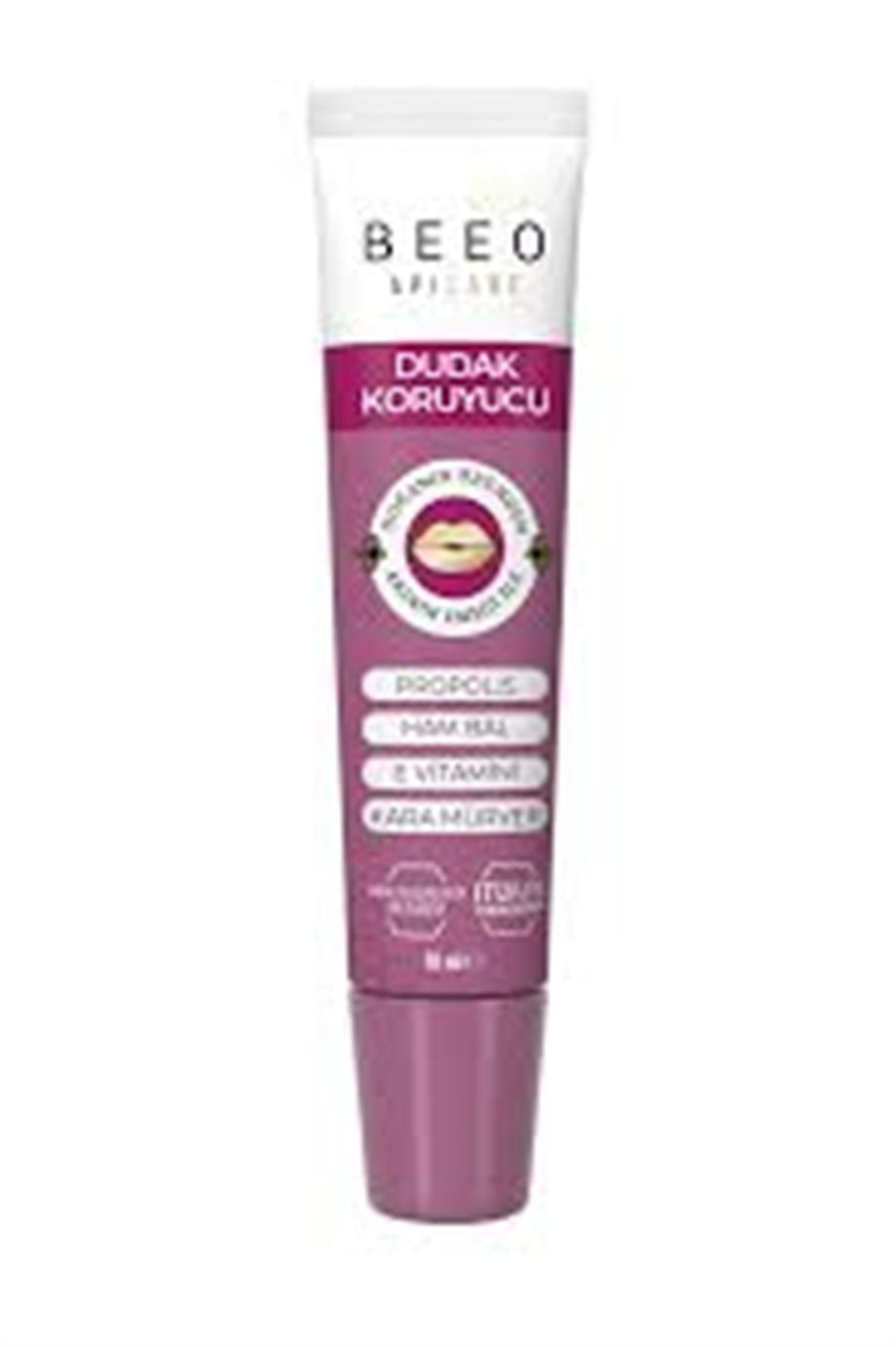 BEE'O Apicare Propolisli Kara Mürverli Dudak Koruyucu 10ml