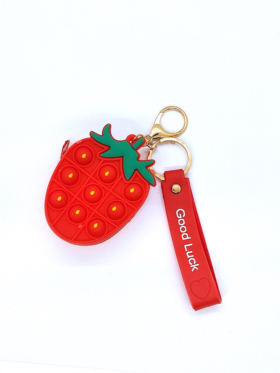 Pop-it Anahtarlık Mini Canta Renkli  