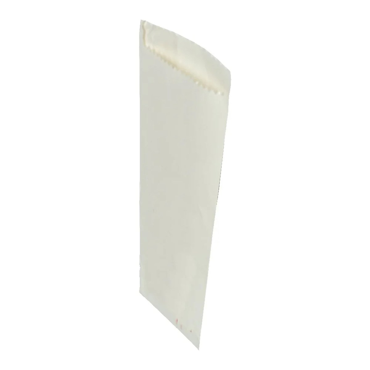Baskısız Körüksüz Kaşık - Çatal - Bıçak Kesekağıdı-Beyaz Yağlı Kağıt-(En:7cm/Boy:27cm/Körüksüz)