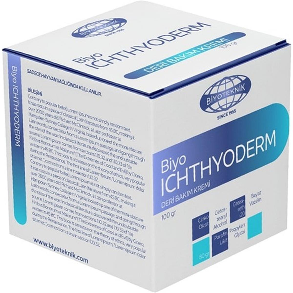 BİYO-ICHTHYODERM 100 GR DERİ BAKIM ÜRÜNÜ