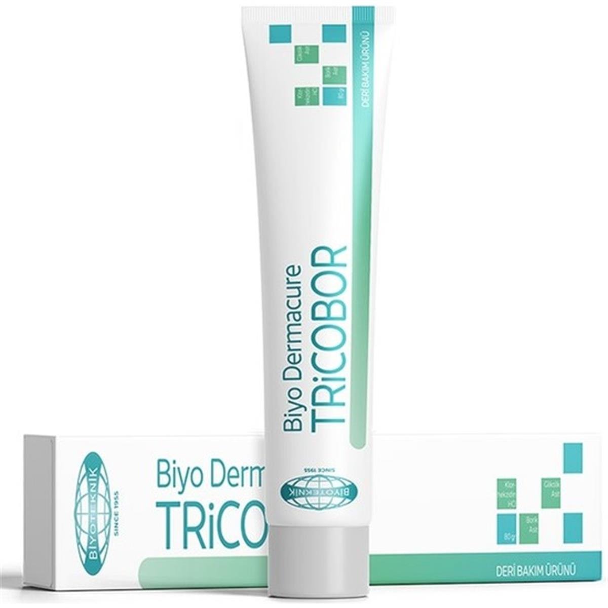 BİYO TRİCOBOR 80 Gr DERİ BAKIM KREMİ 