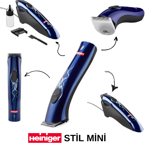 Heiniger Style Mini Kablosuz Şarzlı Traş Makinası