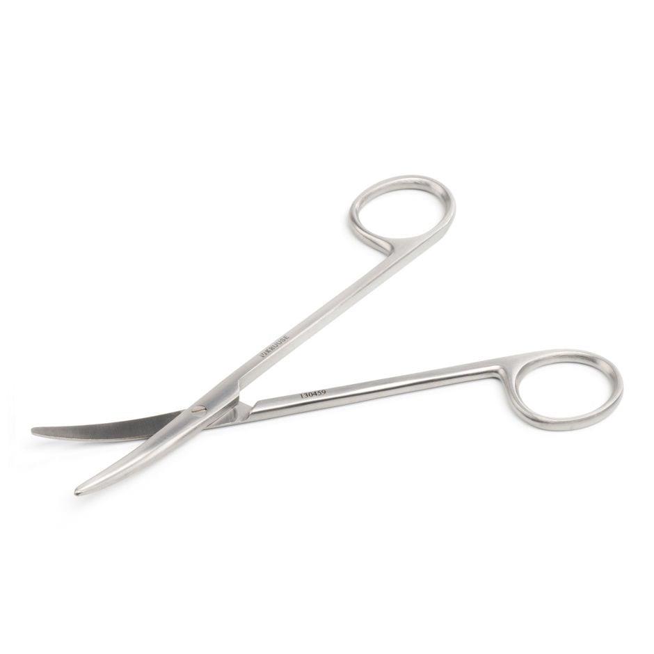 Kruuse  Veteriner Makas. 14,5 cm. 5,5 K/K . Eğri. Avrupa Kalite