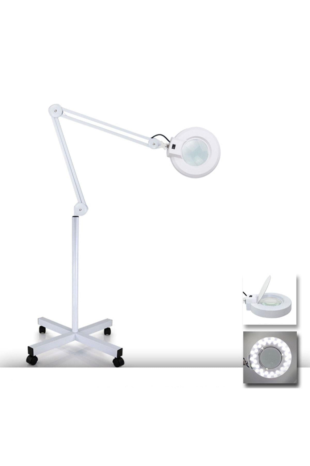 Loop Ayaklı Tekerlekli M 5x Lens Led Işık