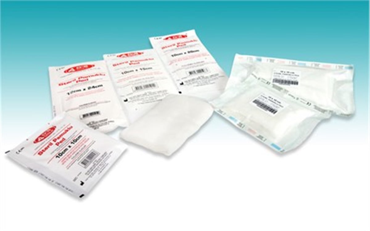 Pamuklu Ped Steril 10cmx15cm