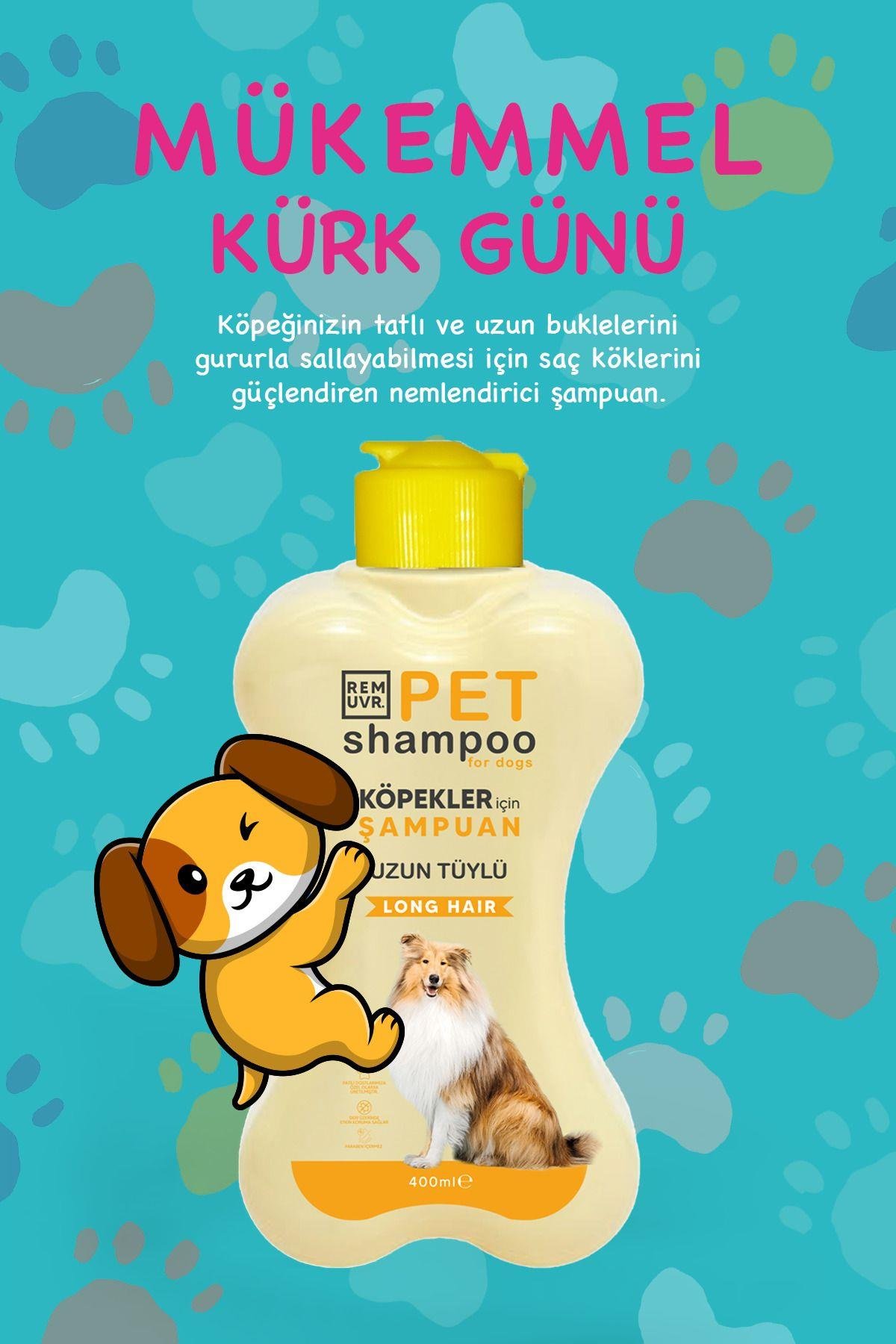 REMUVR Köpek Şampuanı - Uzun Tüylü - 400 ml