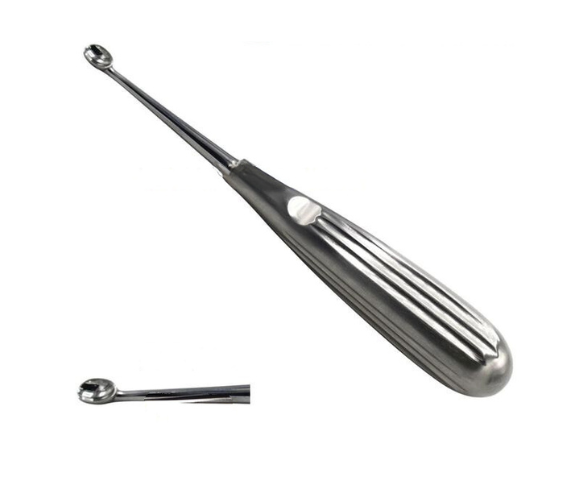 Rodus Kemik Küreti 17 cm 4.4 mm Volkman 00