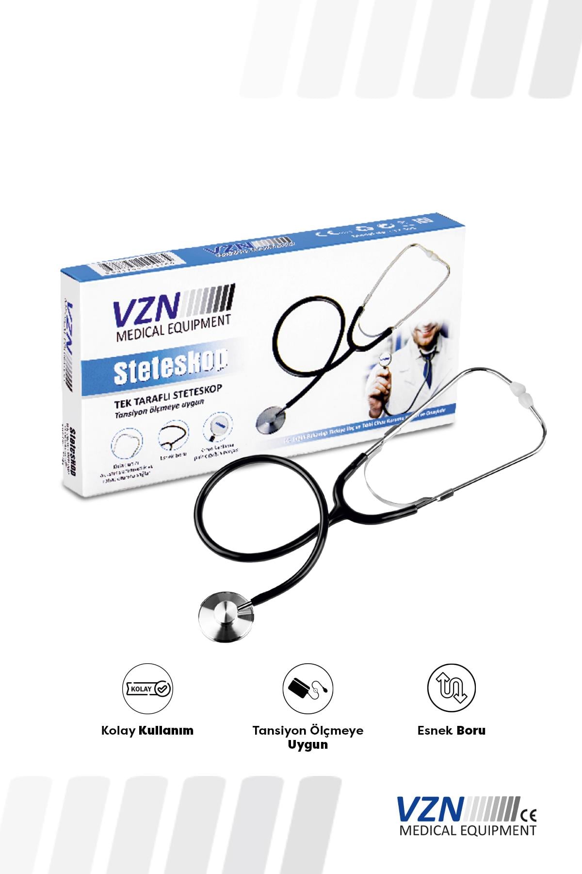 VZN Tek Taraflı Basit Tip Steteskop TY-S01
