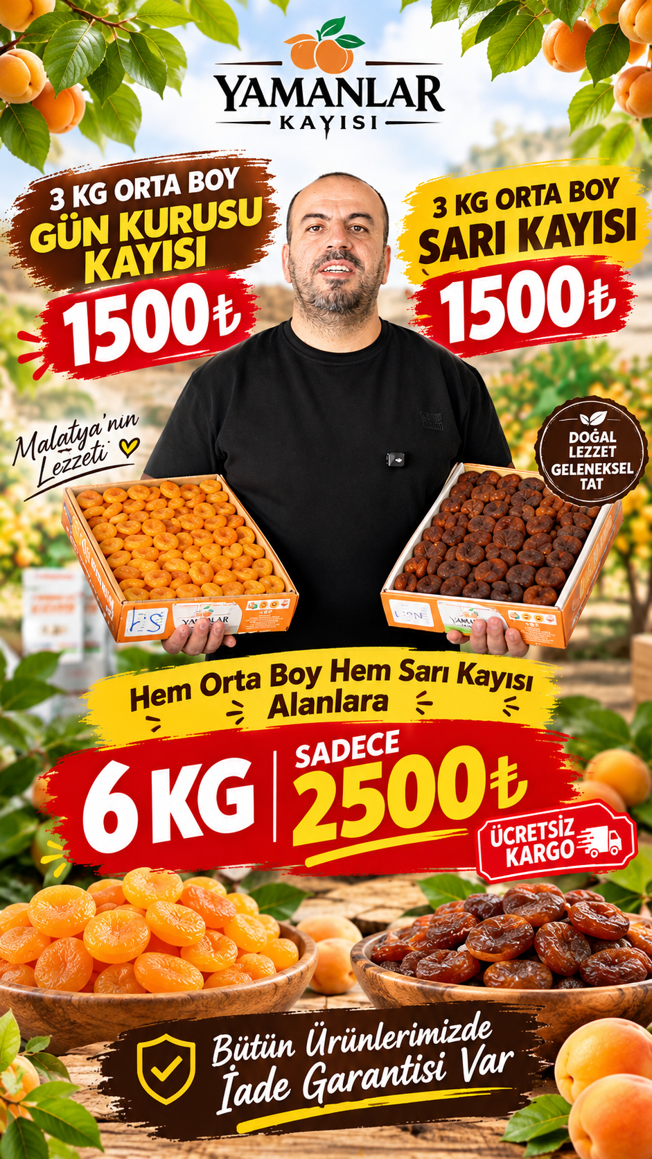 6 KG ORTA BOY KAYISI KAMPANYAMIZ