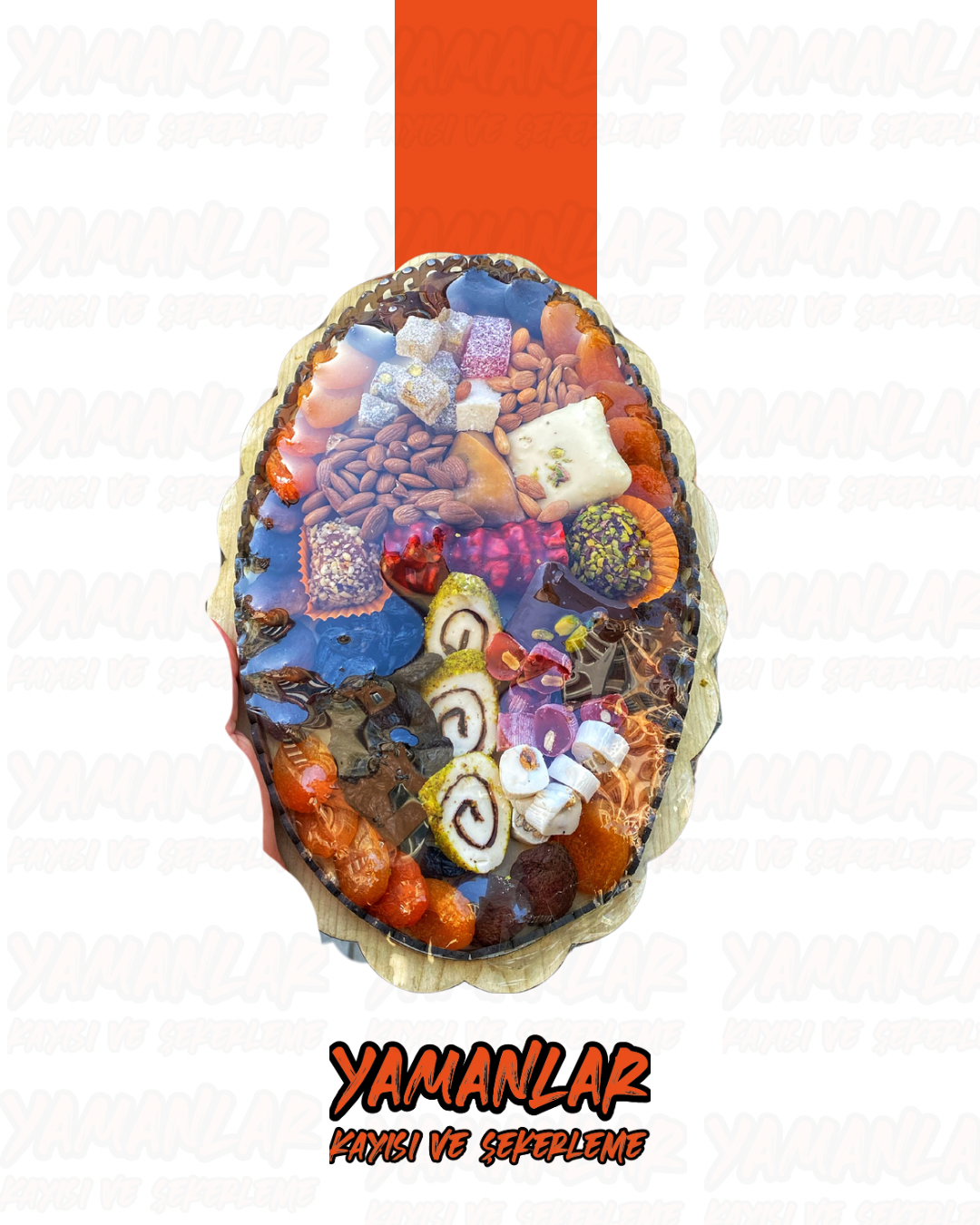 OVAL AHŞAP HEDİYELİK PAKET