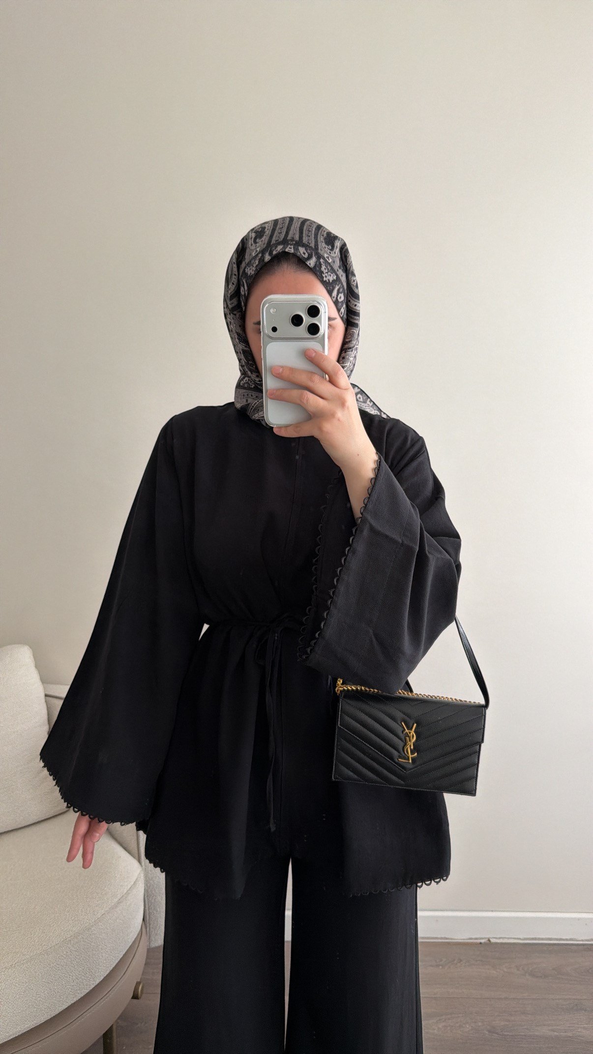 Brode Şerit Detaylı Takım - Siyah