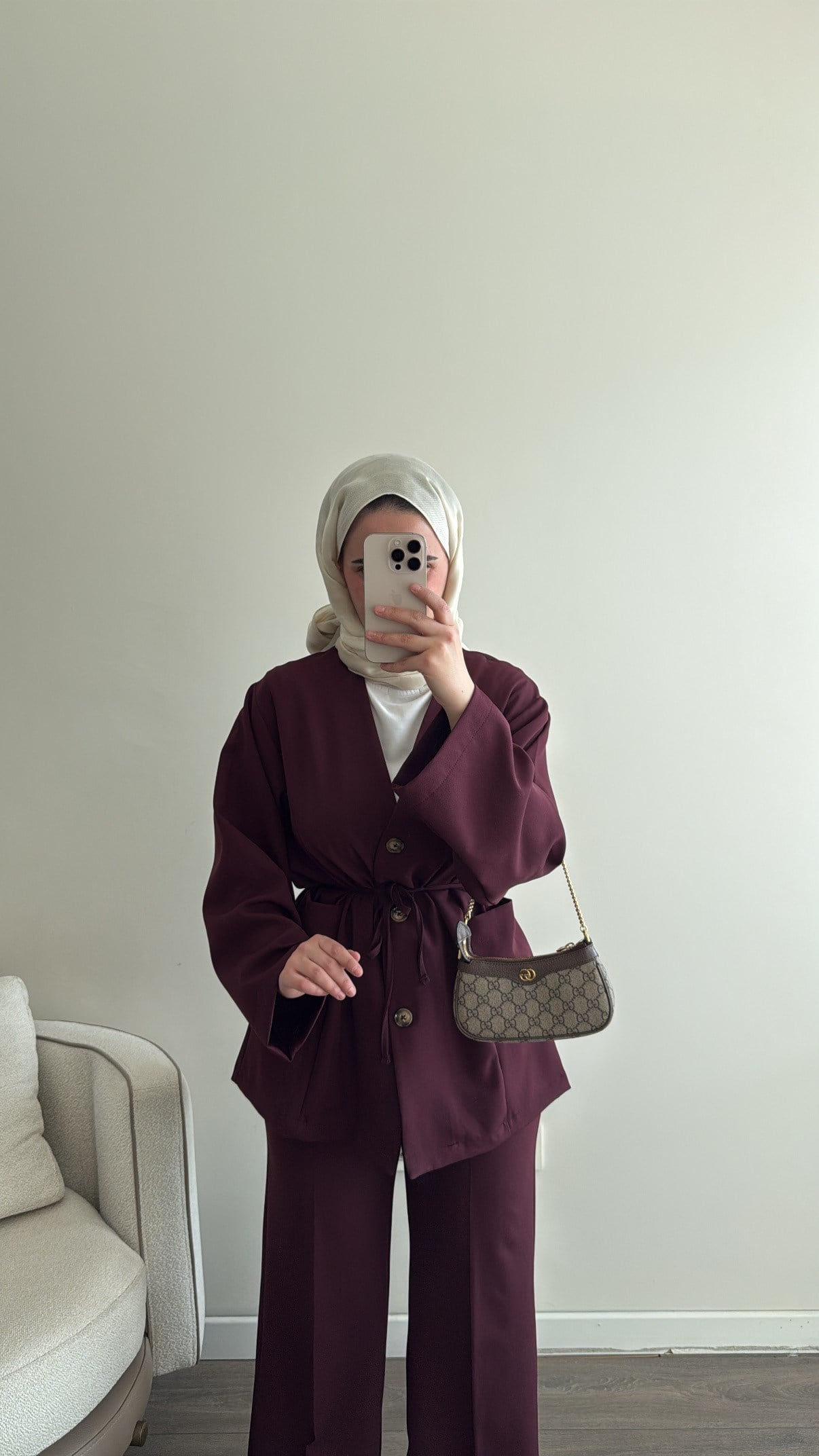 DÜĞME DETAYLI TAKIM- BURGANYA