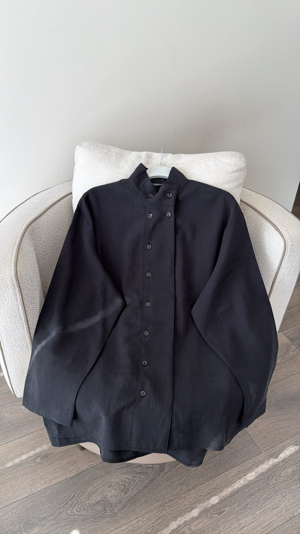 TENSEL GÖMLEK - SİYAH