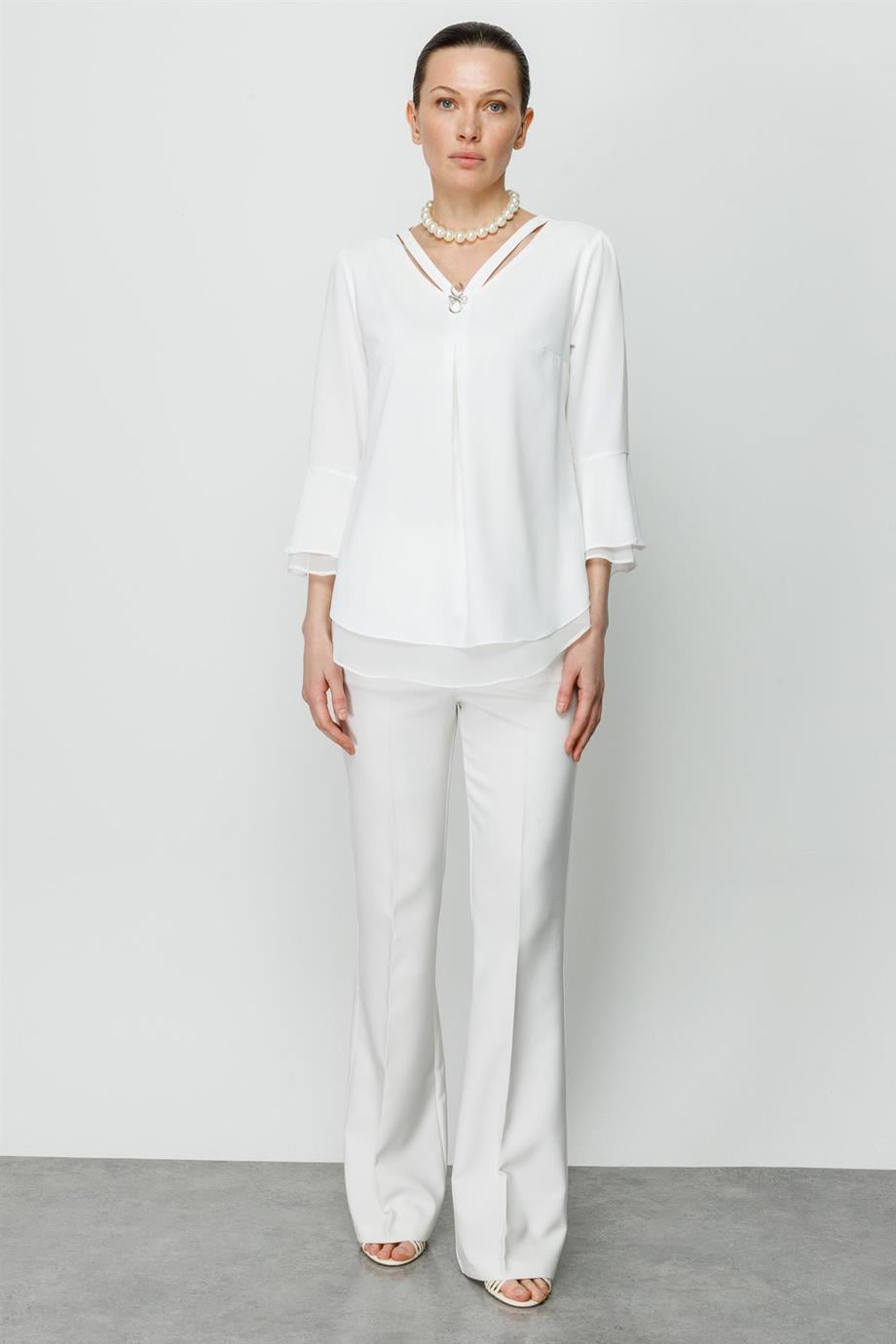 01591-2Y3 MODA İLGİ BLUZEKRU