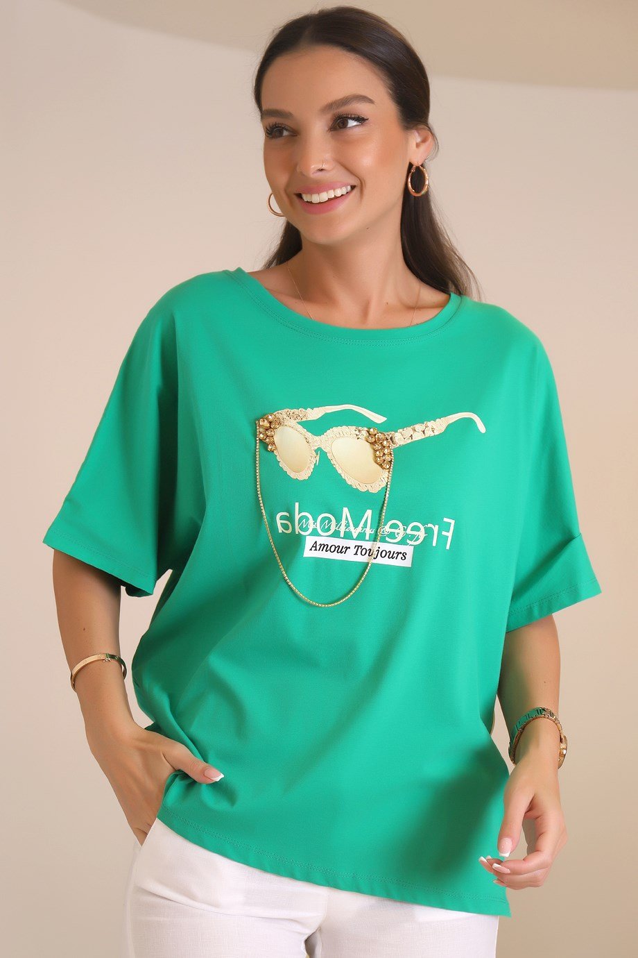11005-2Y2 DESTELLO TSHIRTYEŞİL