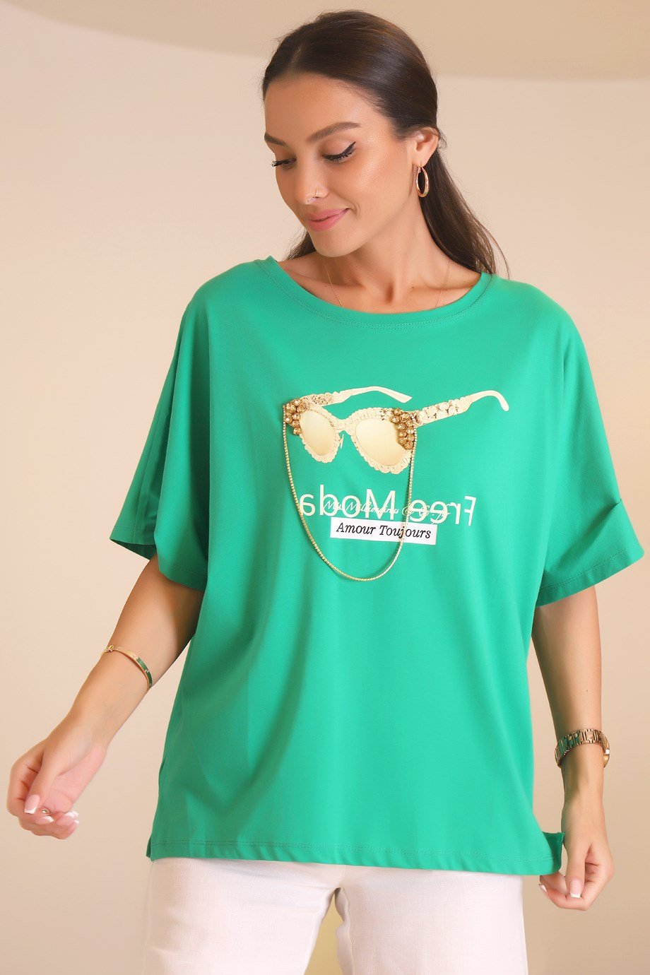11005-2Y2 DESTELLO TSHIRTYEŞİL