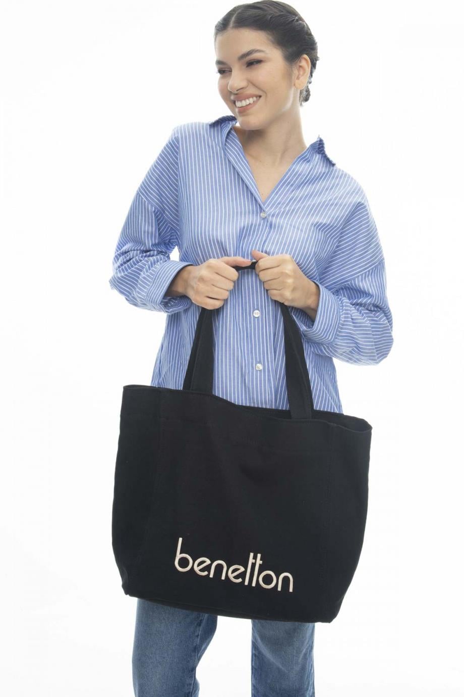 1106-2K4 BENETTON ÇANTASİYAH