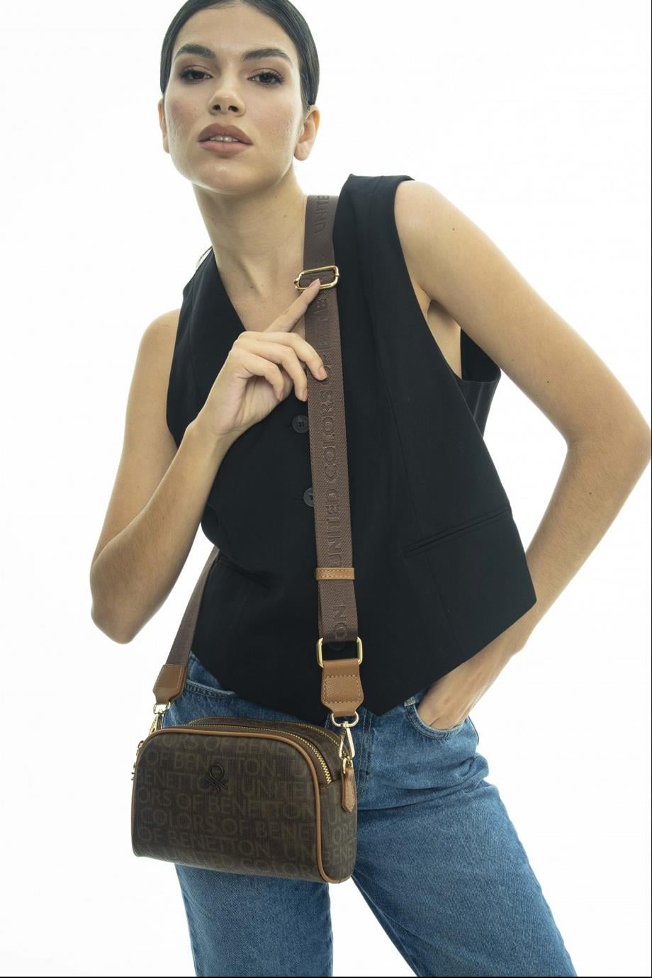 1108-2K4 BENETTON ÇANTAKAHVE