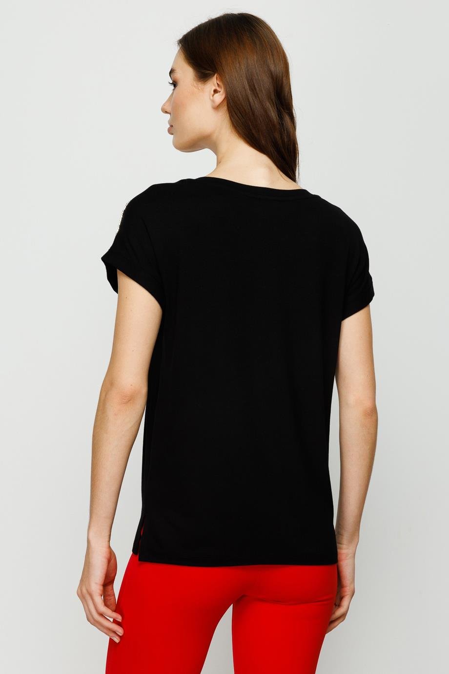 11341-2Y3 ONTEKS BLUZSİYAH