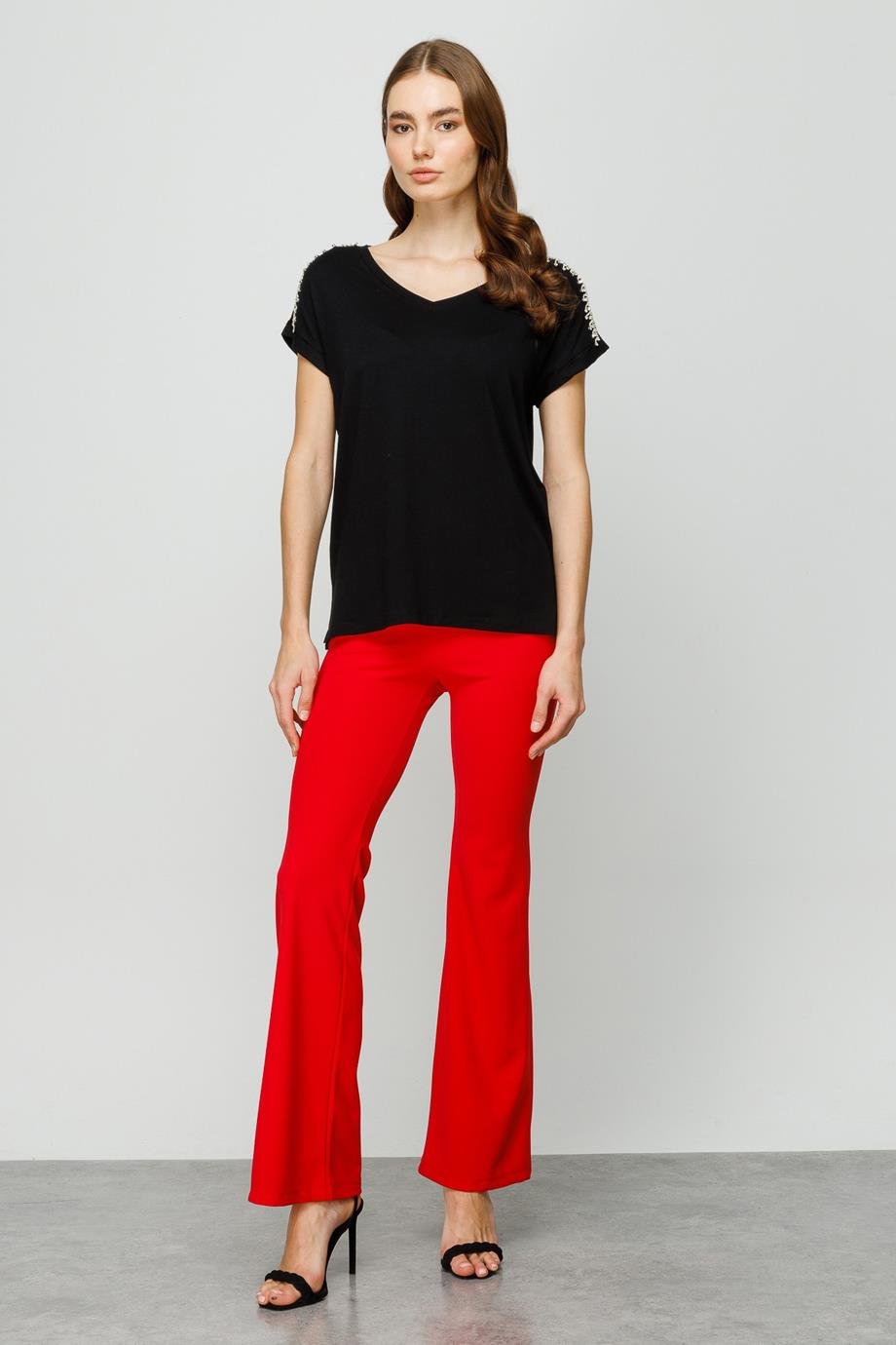 11341-2Y3 ONTEKS BLUZSİYAH