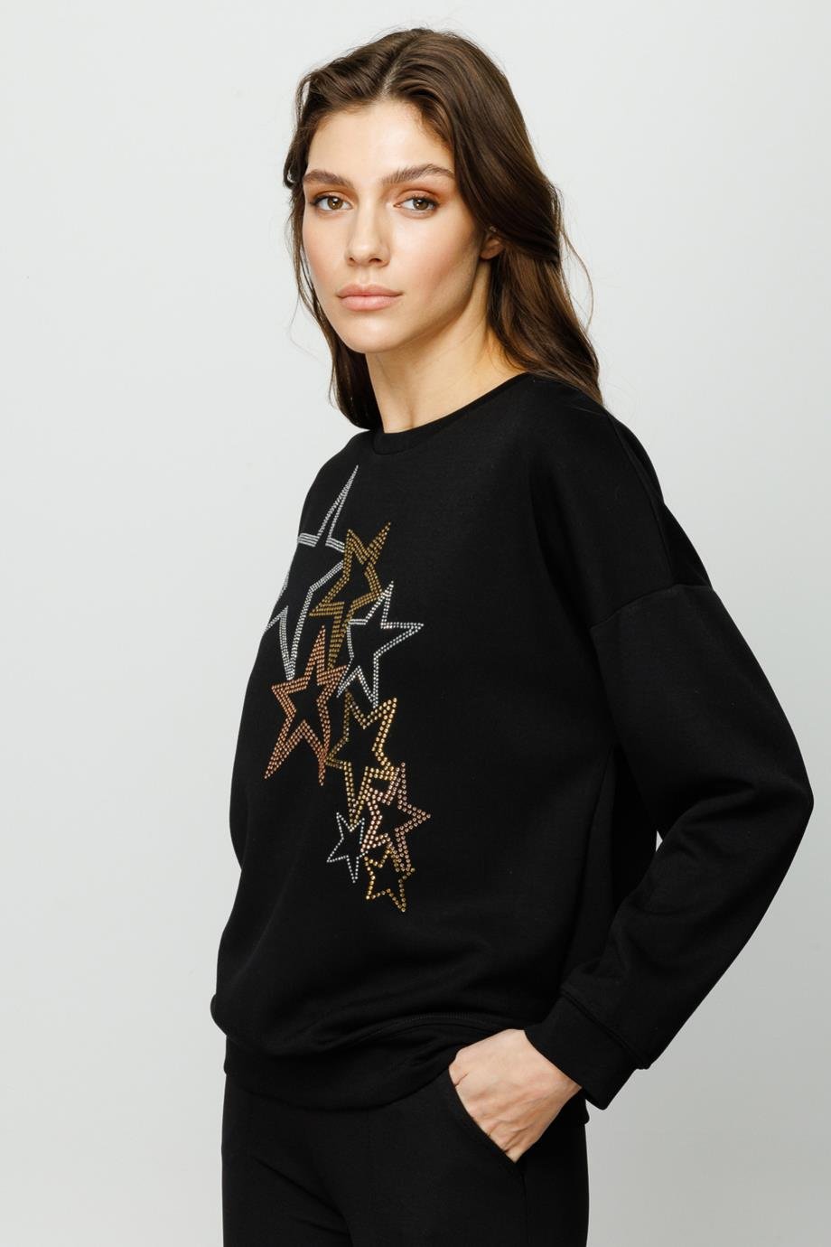 16361-2Y3 ONTEKS SWEATSİYAH